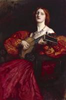 Abbey, Edwin Austin - A Lute Player